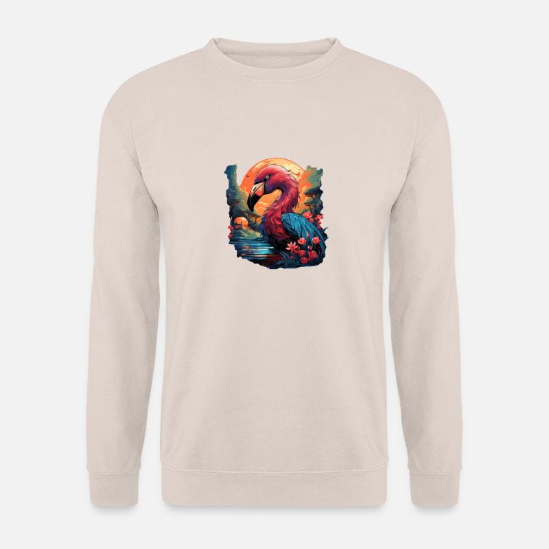 Flamingo - Unisex Pullover - Sand