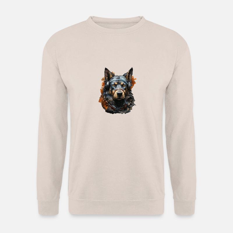 Hund - Unisex Pullover - Sand