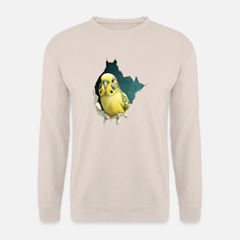Wellensittich - Unisex Pullover - Sand