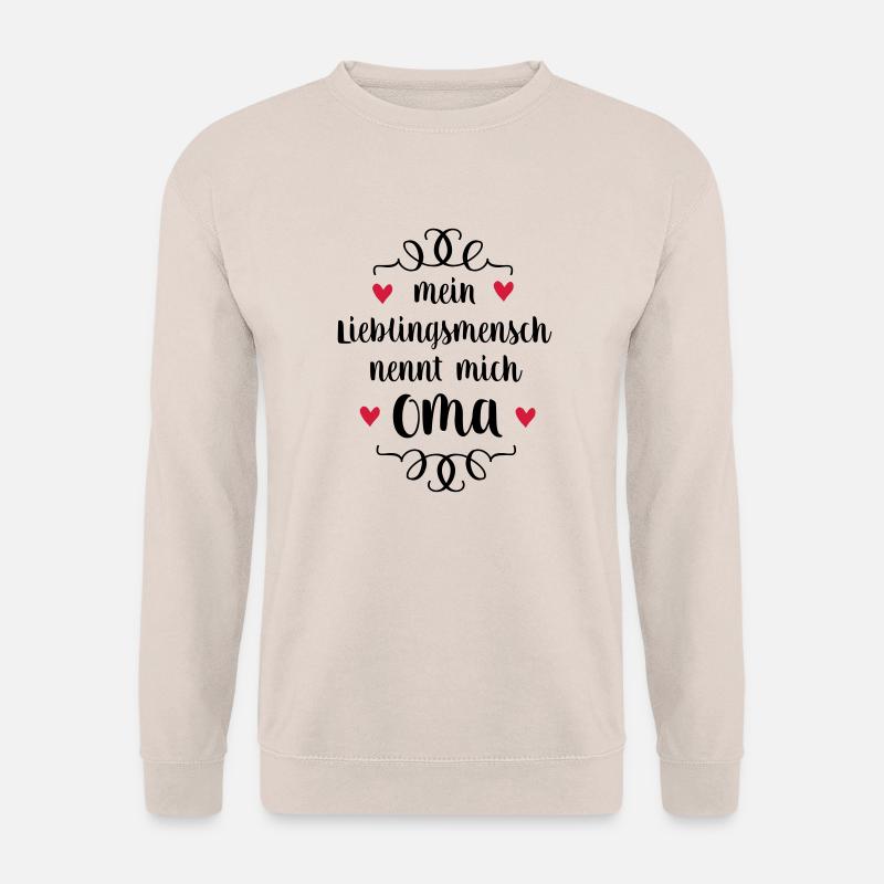 Oma - Unisex Pullover - Sand