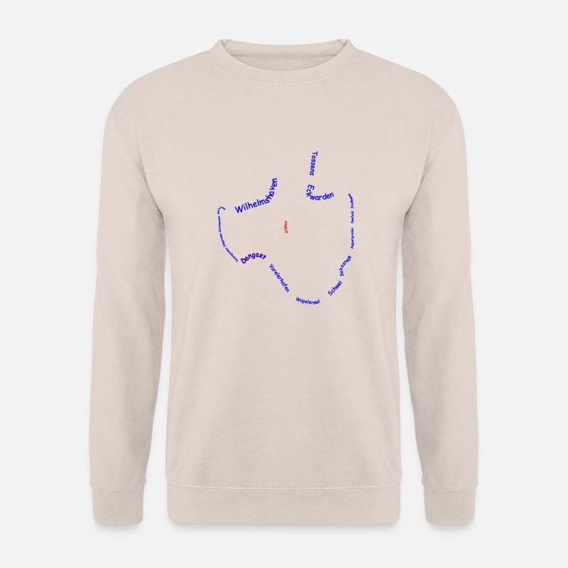 Dangast am Jadebusen - Unisex Pullover - Sand