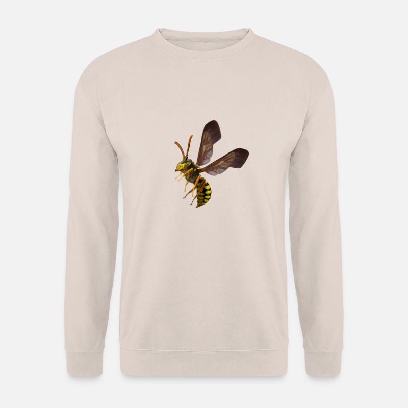 Wasp Shirt von Custom - Unisex Pullover - Sand