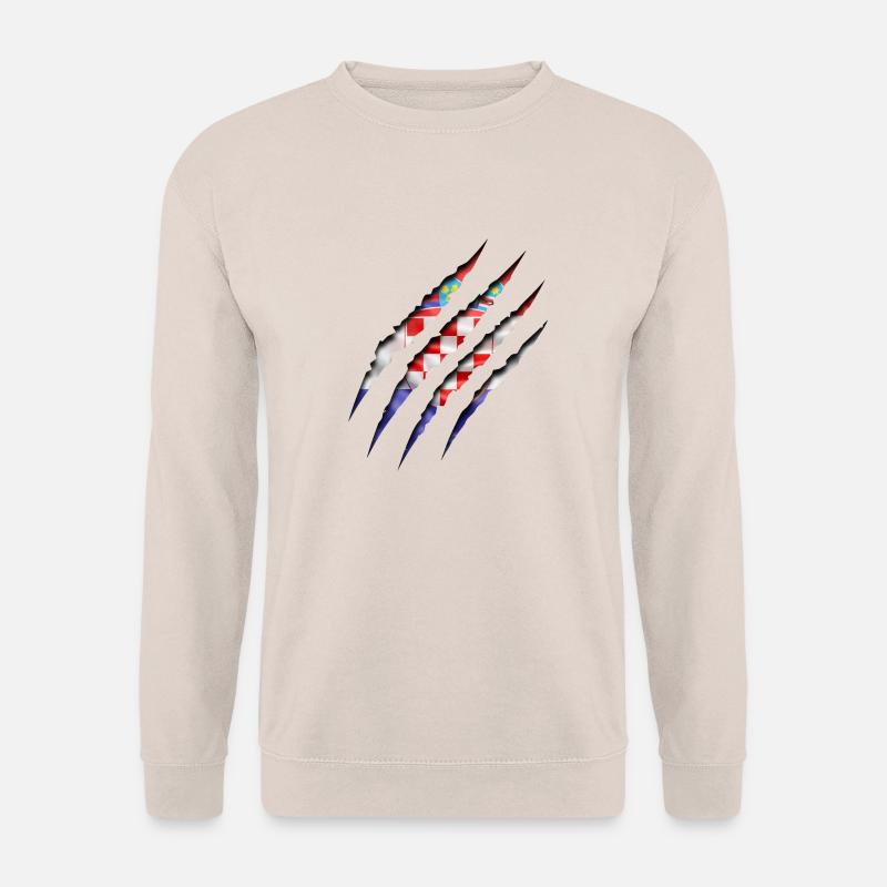 Kroatien Kralle - Unisex Pullover - Sand