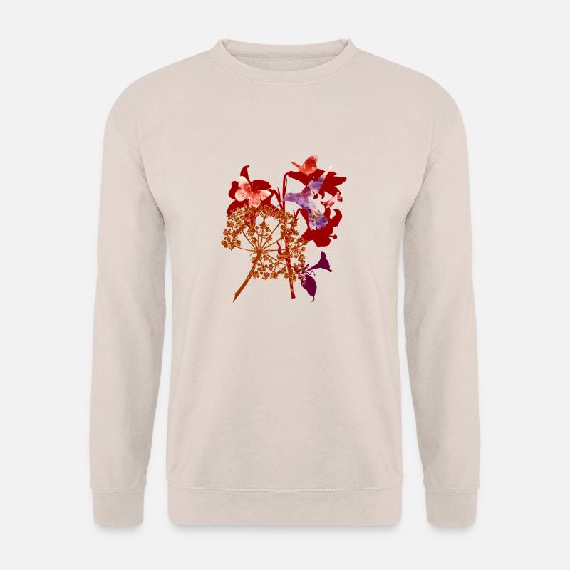 Schmetterlinge - Unisex Pullover - Sand