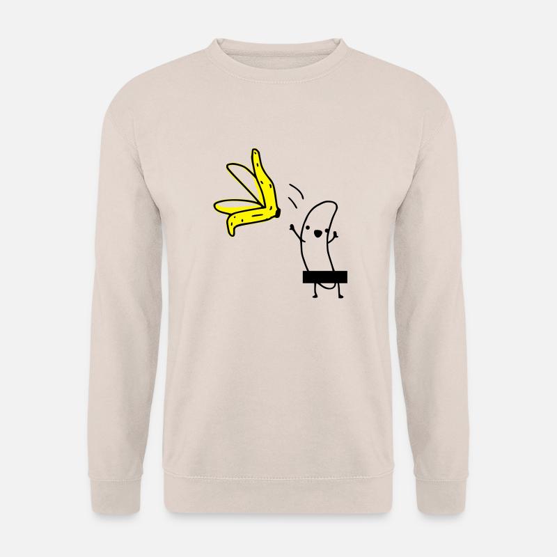 Striptease Banana - Unisex Sweatshirt - sand