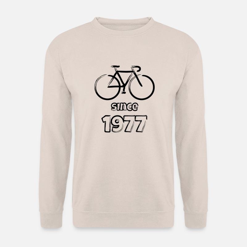 Seit 1977 schwarz !! - Unisex Pullover - Sand
