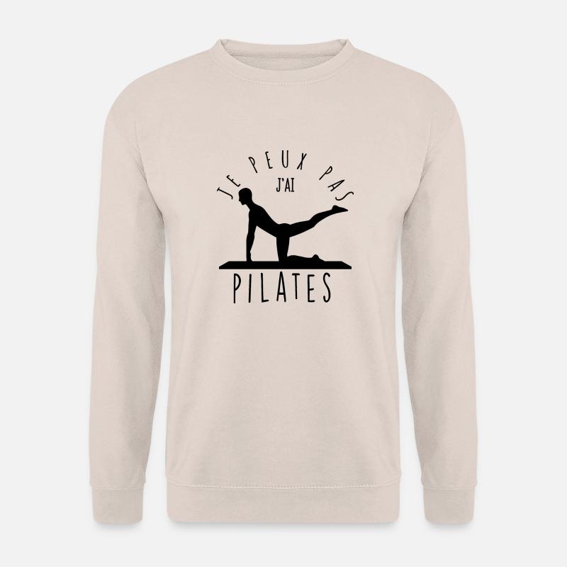 Ich kann nicht, ich habe Pilates. - Unisex Pullover - Sand