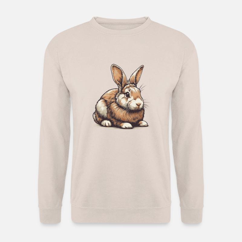 Kaninchen - Unisex Pullover - Sand