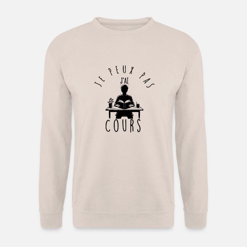 I can't, I have classes. - Unisex Sweatshirt - sand