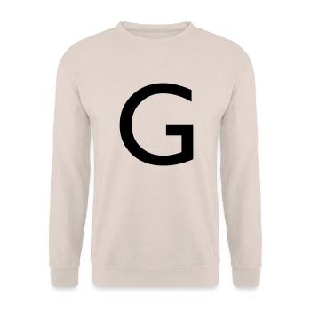 Capital G - Sweat-shirt Unisexe - sable - Devant - Alina (178cm) & Michal (187cm)