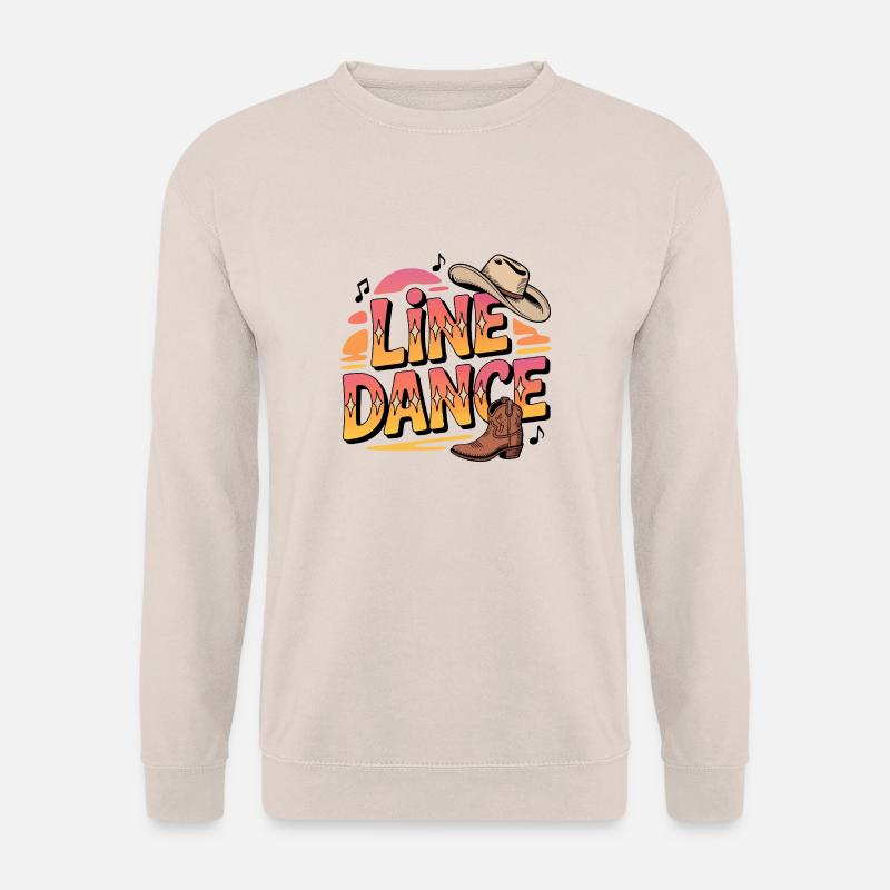 Line Dance mein Hobby - meine Passion - Unisex Pullover - Sand
