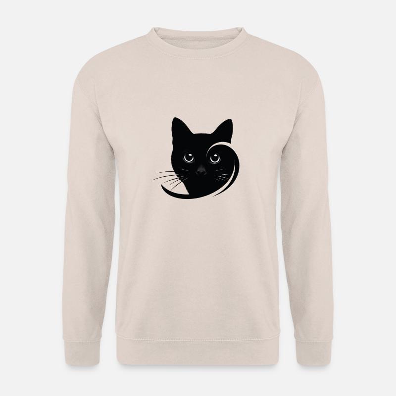 katzenportrait - Unisex Pullover - Sand