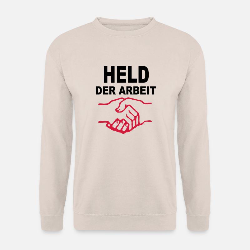Held der Arbeit - Unisex Pullover - Sand
