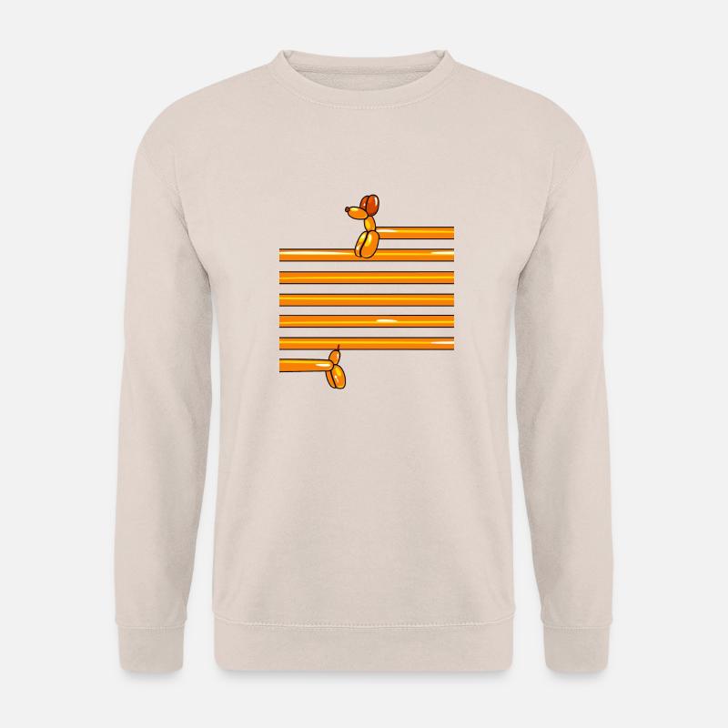 ballon-dog - Unisex Pullover - Sand