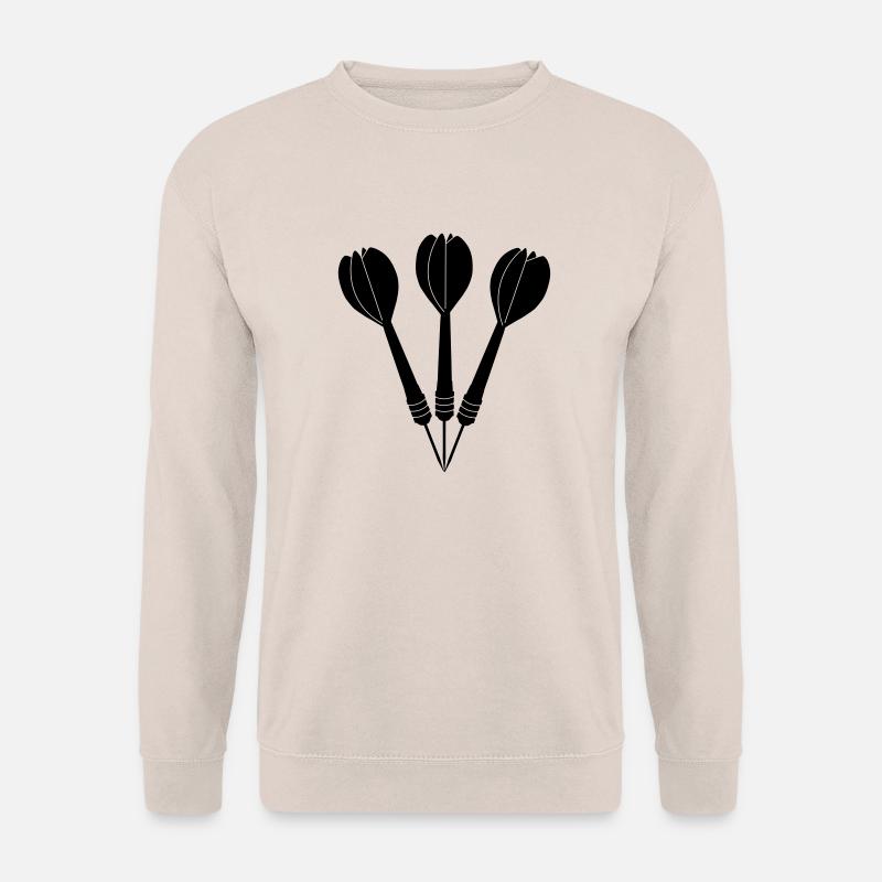Flèches de fléchettes - Sweat-shirt Unisexe - sable