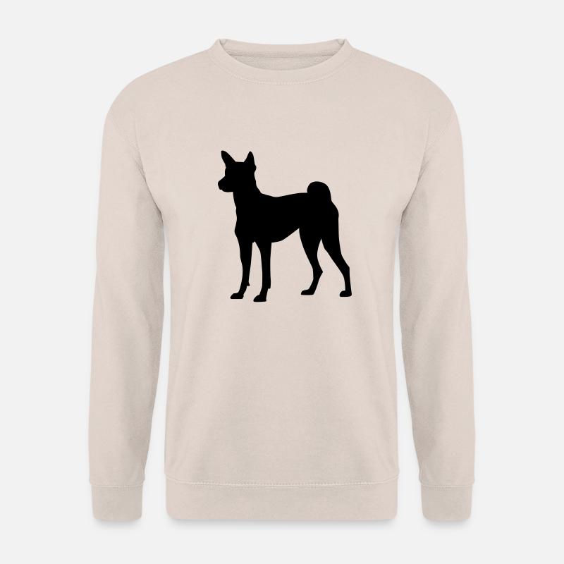 Basenji Hund - Unisex Pullover - Sand