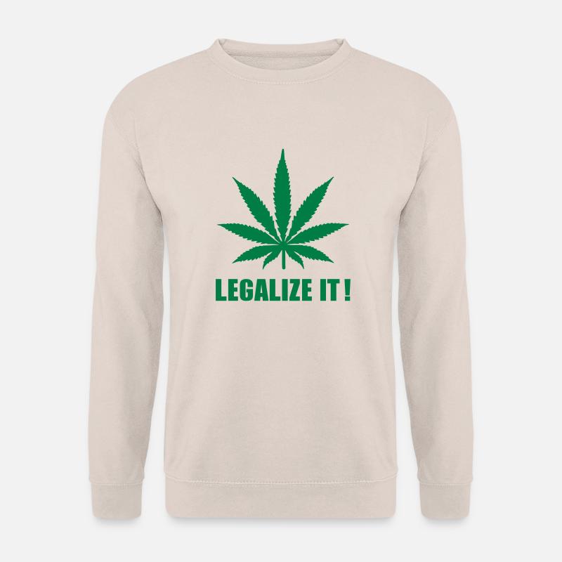 Marihuana Legalize it - Unisex Pullover - Sand