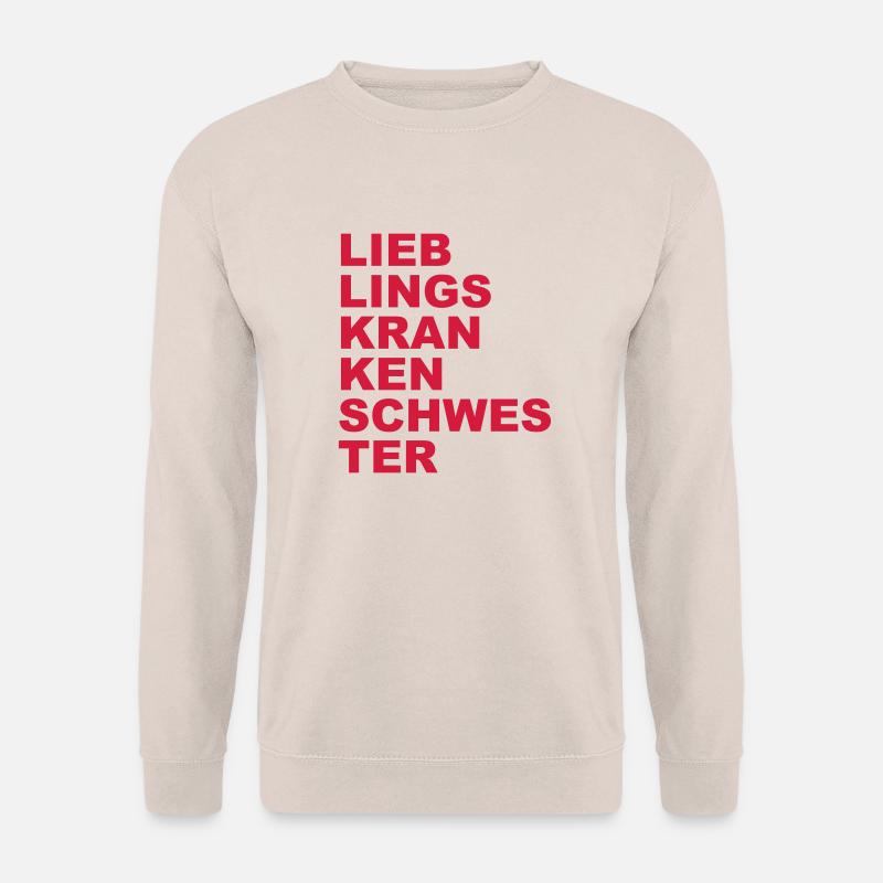 Lieblingskrankenschwester - Unisex Pullover - Sand