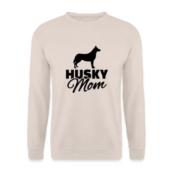 Husky - Unisex Pullover - Sand - Vorne - Alina (178cm) & Michal (187cm)