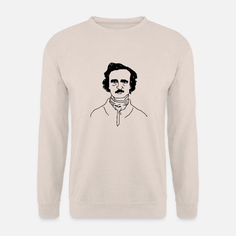 Edgar Allan Poe - Unisex Pullover - Sand