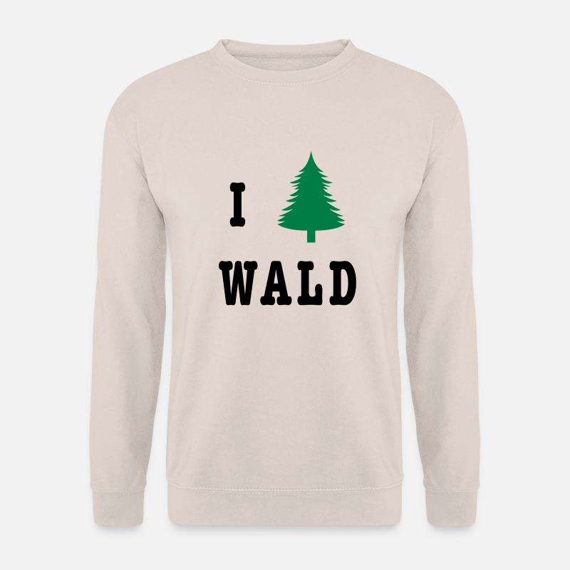 I love Wald - Unisex Pullover - Sand