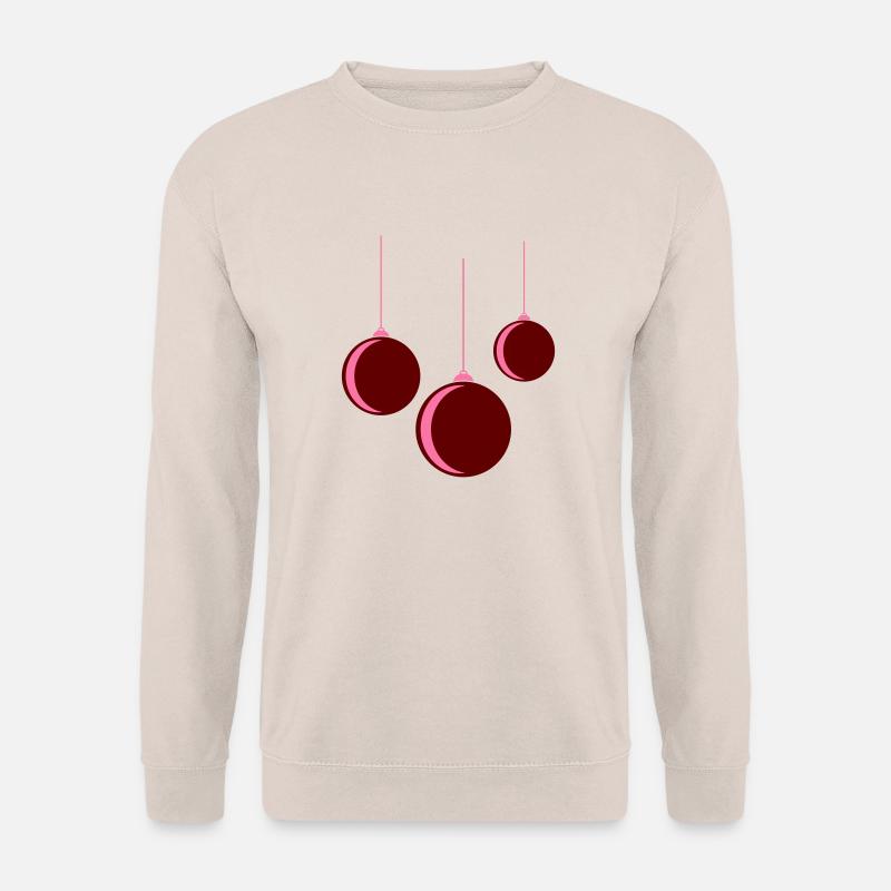 Weihnachtskugel 3 - Unisex Pullover - Sand