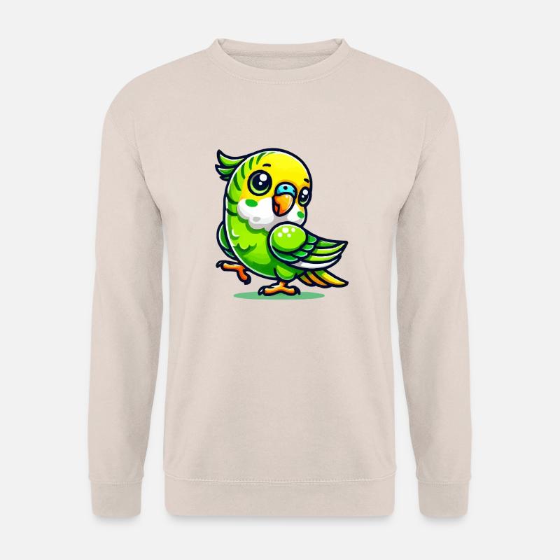 budgerigar - Unisex Sweatshirt - sand