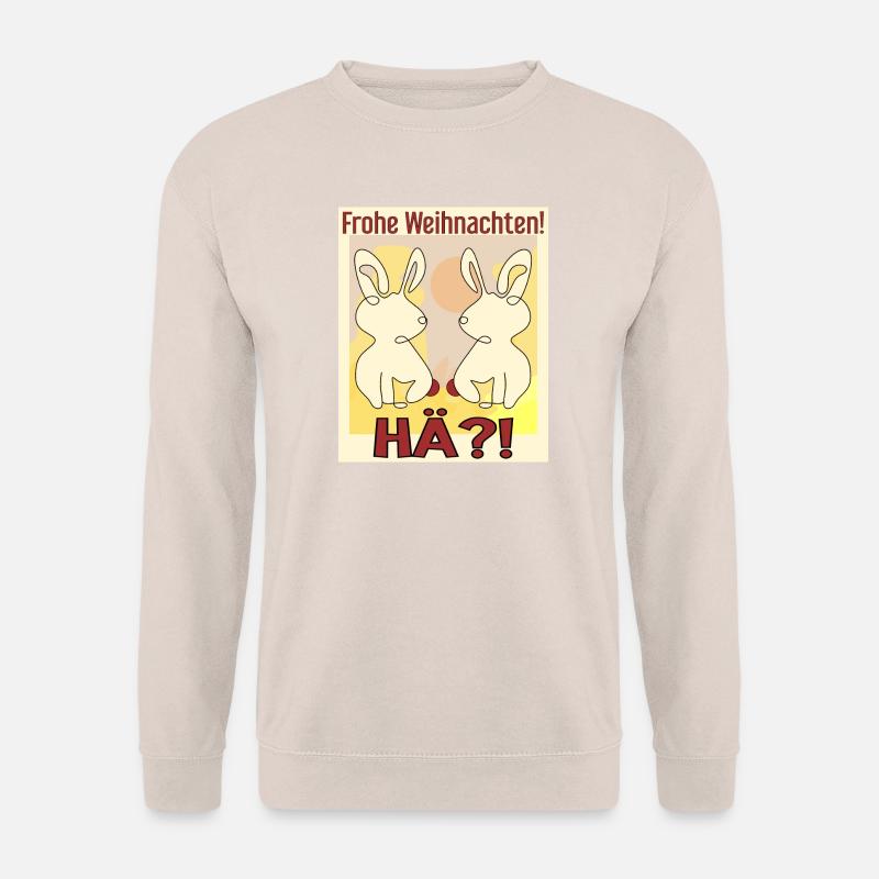 Osterhasen Weihnachtsfeier - Unisex Pullover - Sand