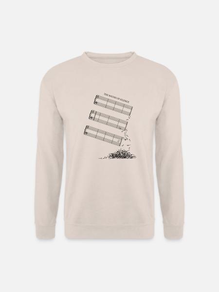 Sound Of Silence Notenblatt ohne Noten - Unisex Pullover - Sand
