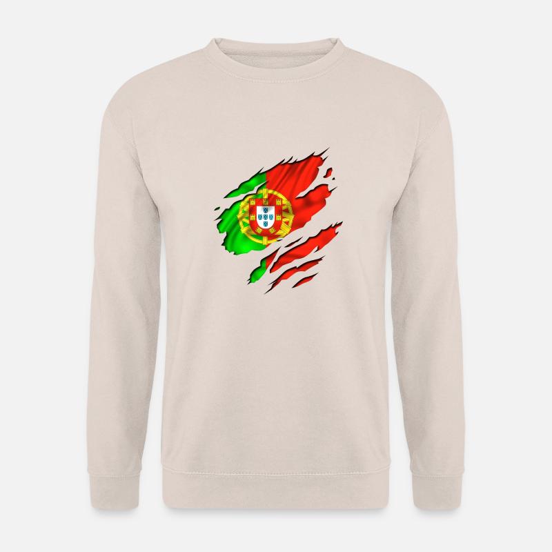 fussball fußball land - Unisex Pullover - Sand