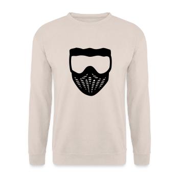 Paintball - Unisex Pullover - Sand - Vorne - Alina (178cm) & Michal (187cm)