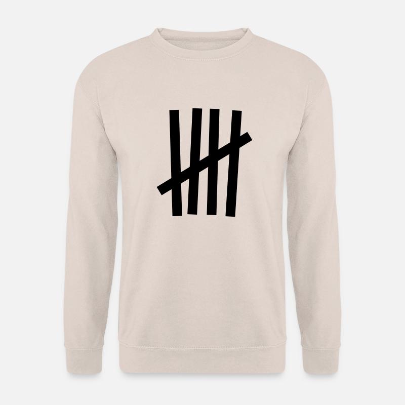 Tally 5 coups - Sweat-shirt Unisexe - sable