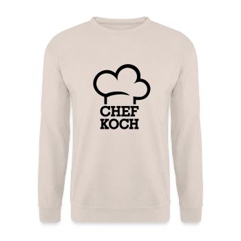 Cuisinier - Sweat-shirt Unisexe - sable - Devant - Alina (178cm) & Michal (187cm)