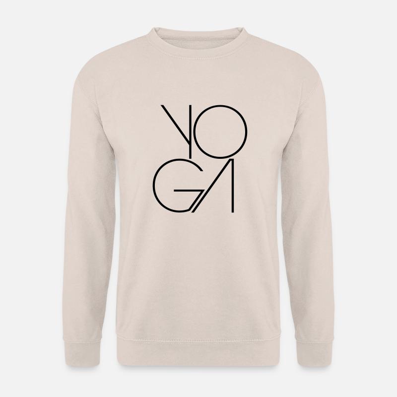 Text Design Yoga - Unisex Pullover - Sand