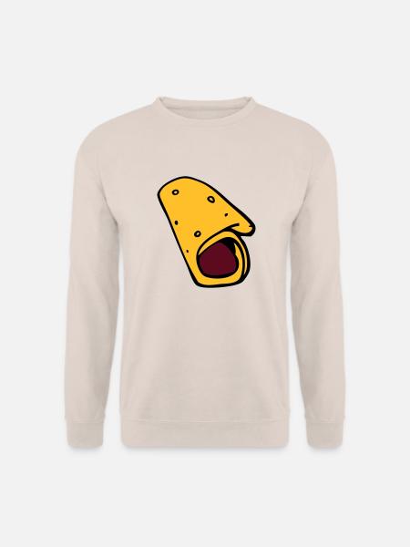 burrito pancake pancake sausage - Unisex Sweatshirt - sand