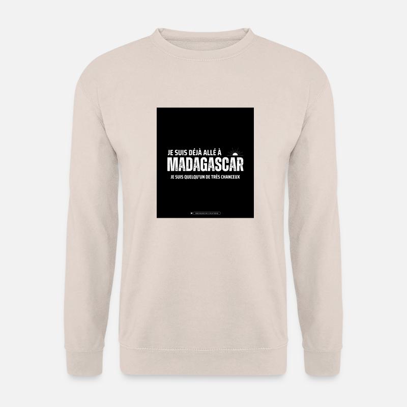 Ich war auf Madagaskar - Unisex Pullover - Sand
