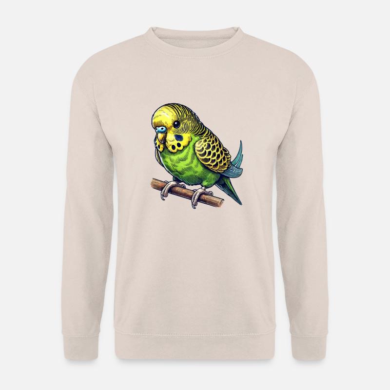 Budgerigar - Unisex Sweatshirt - sand