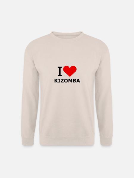 I Love Kizomba Shirt - DanceShirts - Unisex Pullover - Sand