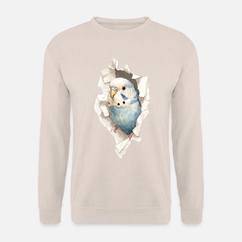 Budgerigar - Unisex Sweatshirt - sand