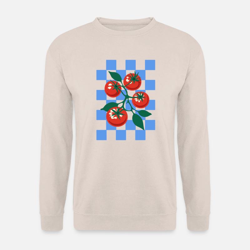Tomaten und sommer - Unisex Pullover - Sand