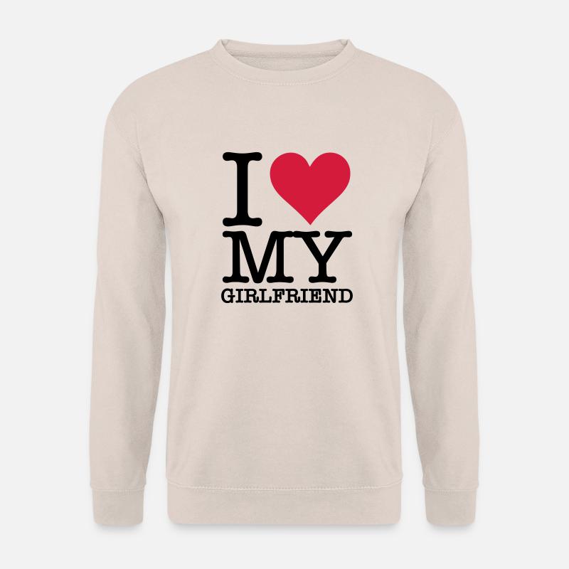 Ich liebe meine Freundin - Unisex Pullover - Sand