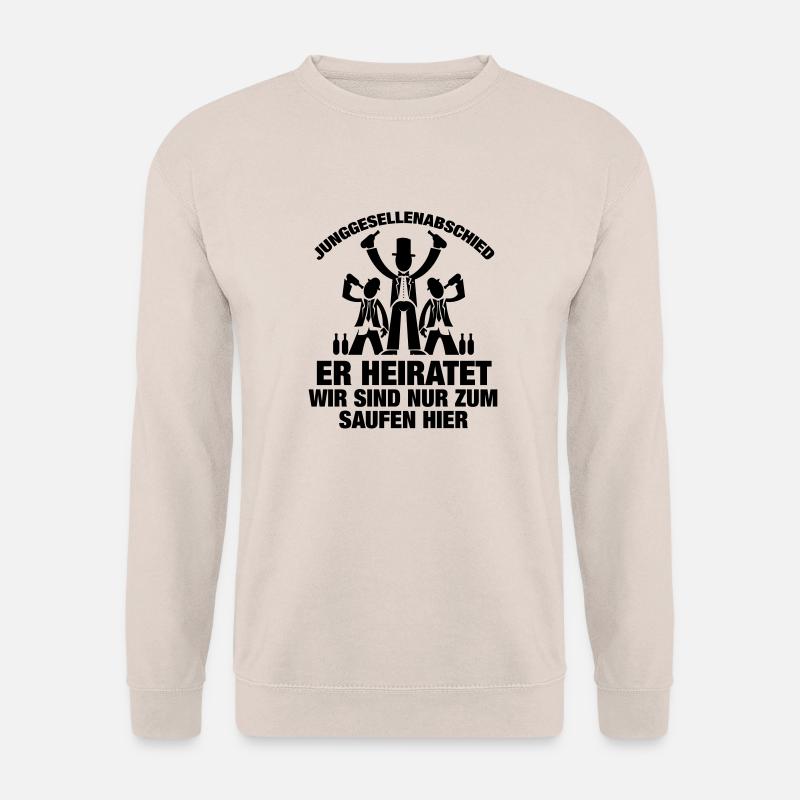 JGA ER Heiratet - Unisex Pullover - Sand