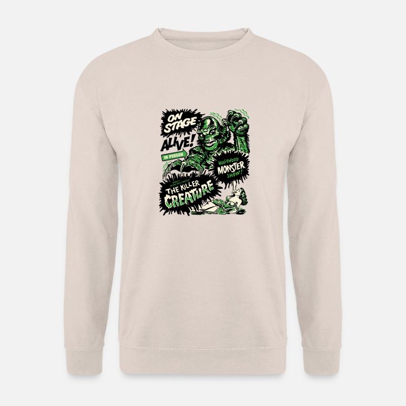 The Killer Creature Hollywood Show - Unisex Pullover - Sand