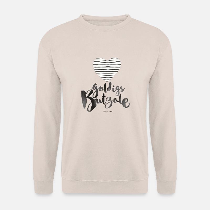 goldigs Butzale Stripes - Unisex Pullover - Sand