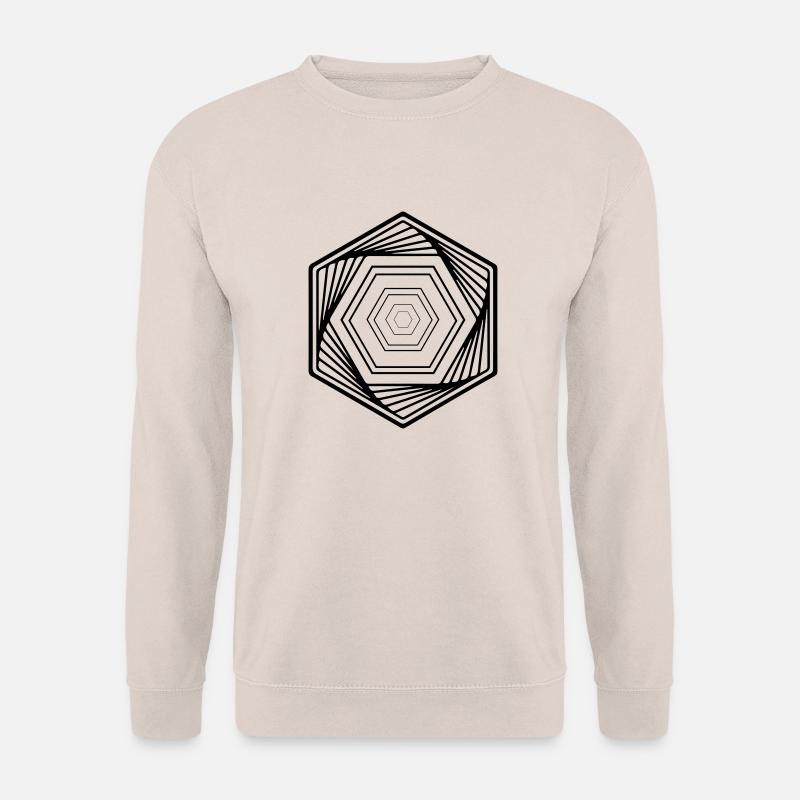 hexagon - Unisex Pullover - Sand