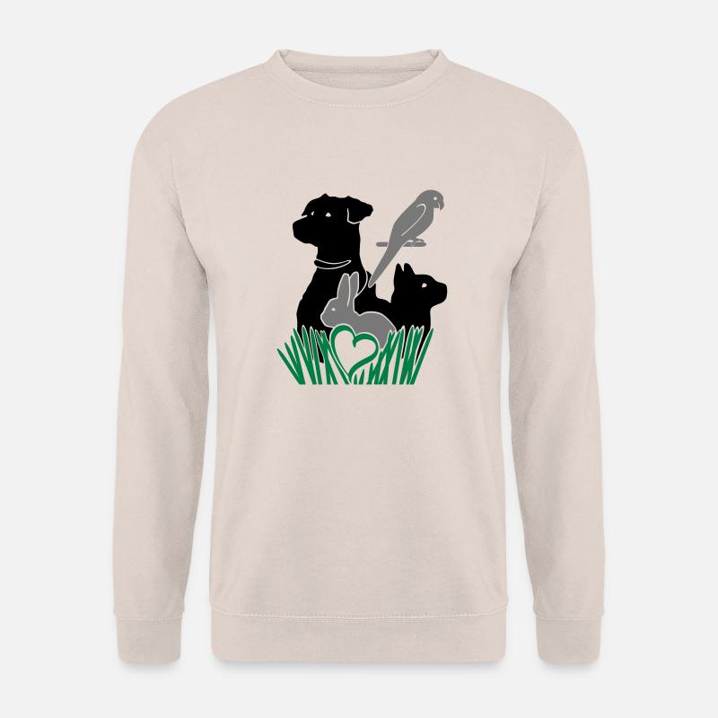 Kleintiere Haustiere - Unisex Pullover - Sand