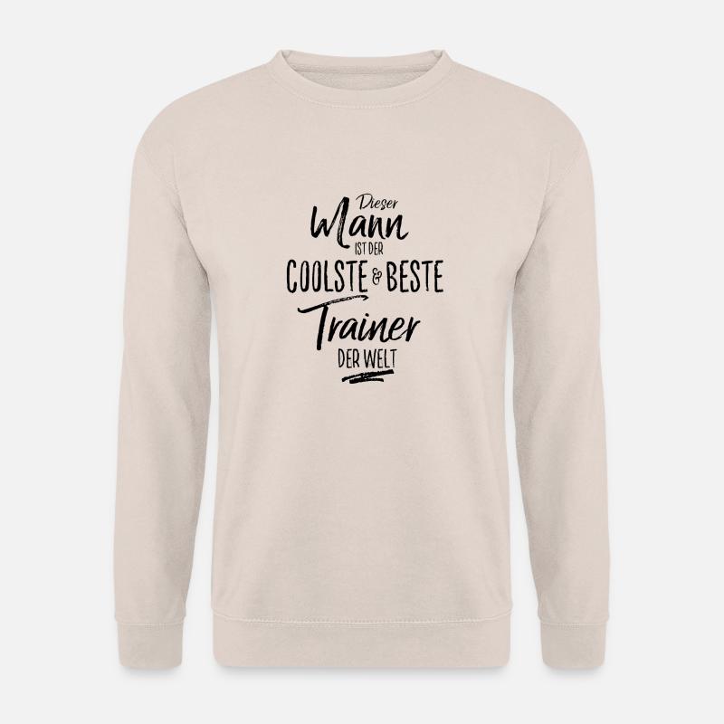 Trainer der Beste (s) - Unisex Pullover - Sand