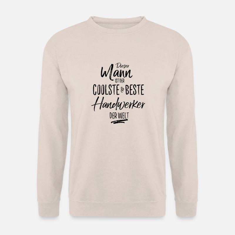 handwerker der Beste (s) - Unisex Pullover - Sand