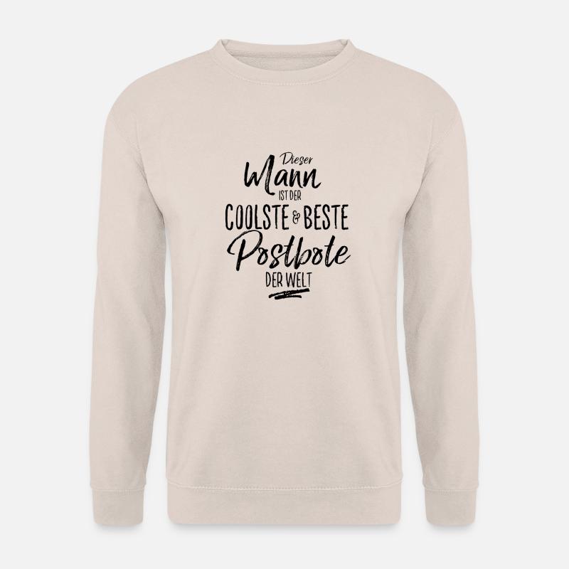 postbote der Beste (s) - Unisex Pullover - Sand
