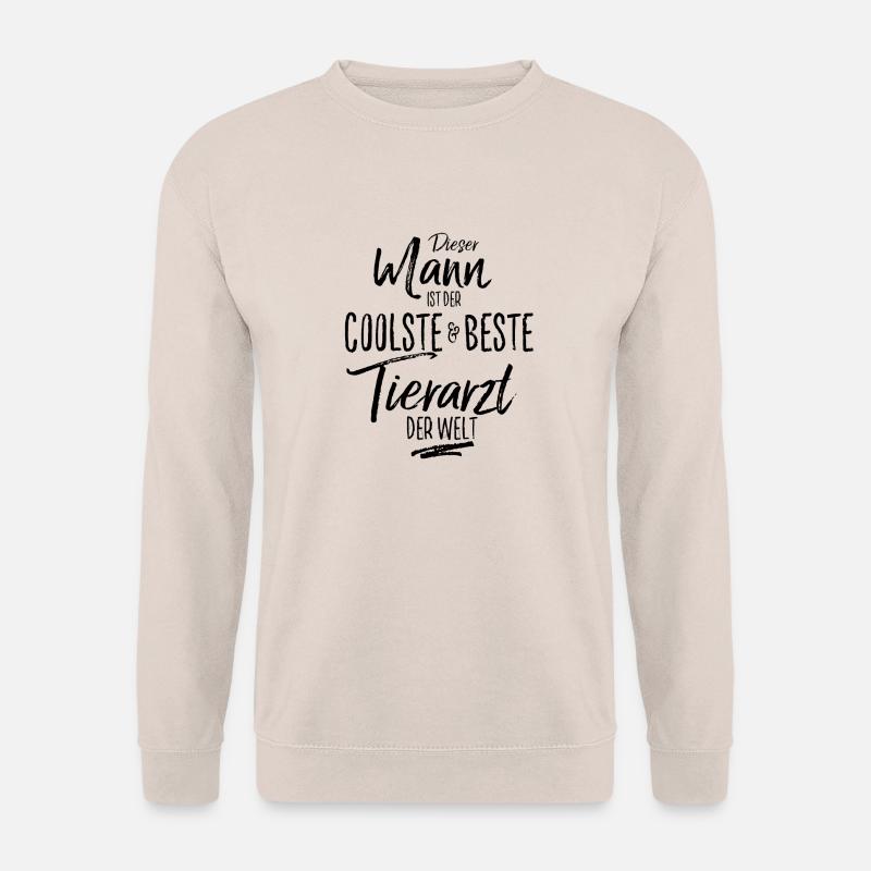 tierarzt der Beste (s) - Unisex Pullover - Sand